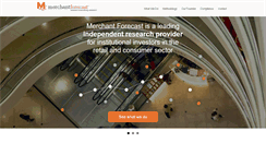 Desktop Screenshot of merchantforecast.com